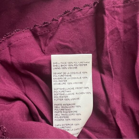 Anthropologie Maeve Faux Leather Pinafore In Plum NEW Size Small - Picture 11 of 14